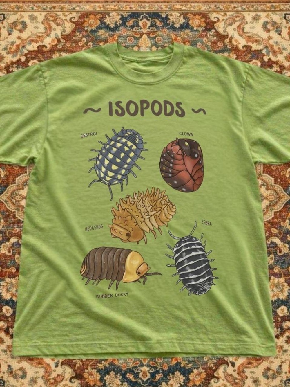 Gildan Lime Green Isopods Graphic Tee